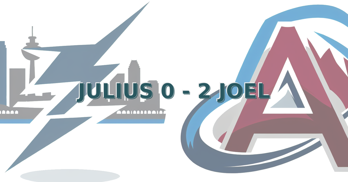 Game score image - TBL vs COL