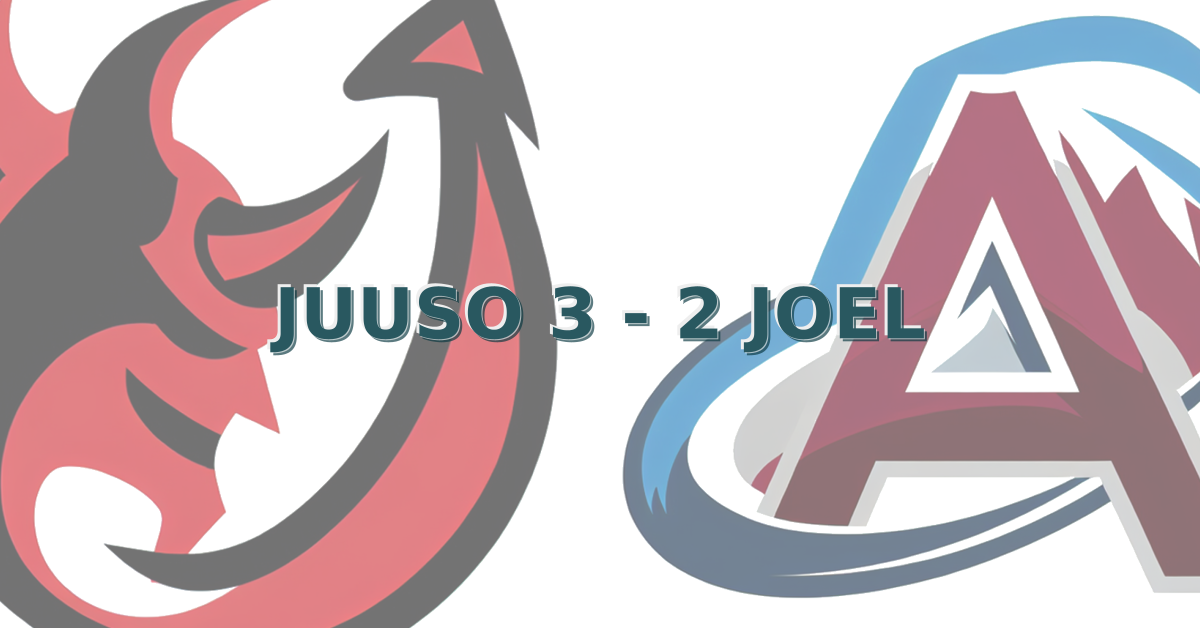 Game score image - NJD vs COL